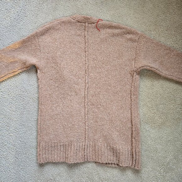 Parrish LA Wool Cashmere Cardigan Sweater Thick - Picture 10 of 12